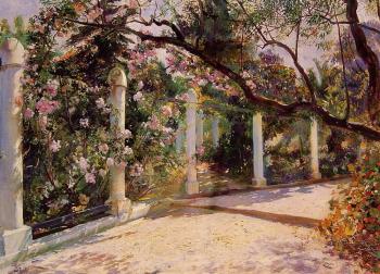 Georges Antoine Rochegrosse : Almond Trees Algiers